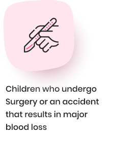childrens anemia due to accident- Pink of Health