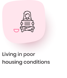 Living in poor housing conditons- Pink of Health