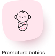 premature babies - icon- Pink of Health